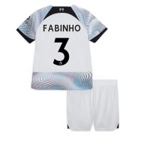 Liverpool Fabinho #3 Fotballklær Bortedraktsett Barn 2022-23 Kortermet (+ korte bukser)